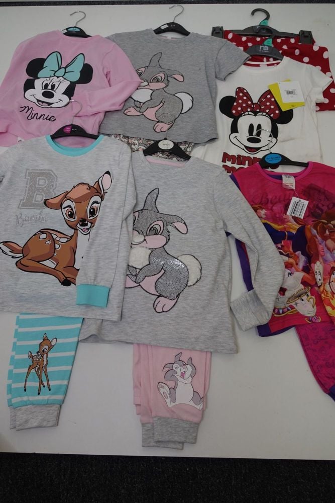New Product 27 x store girls mixed character disney pyjamas just £3.00 each