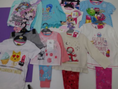 New Product 45 assorted x store pyjamas just £3.00 each girls