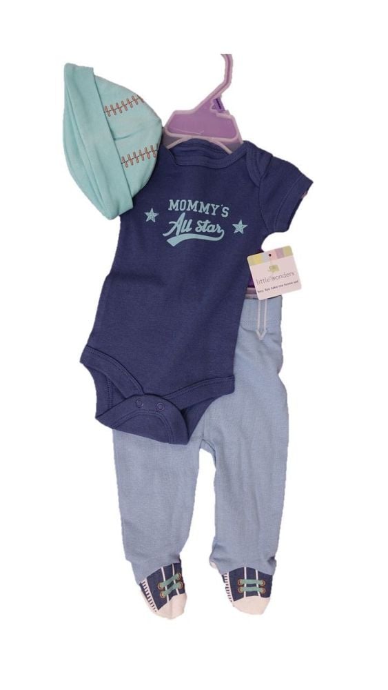 New Product 10 little wonders baby 3 piece sets hat body vest and leggins j