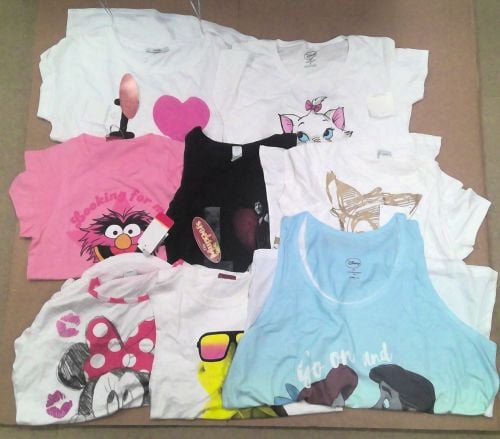 20 assorted ex store ladies T shirts