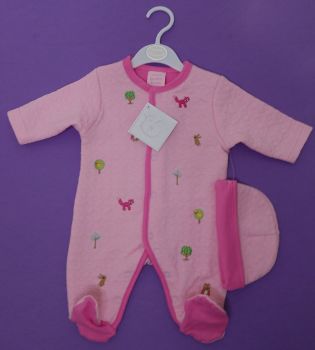 7 Bebe Bonito  Pink Forest Friends 2 Piece Gift Sets DBC250S