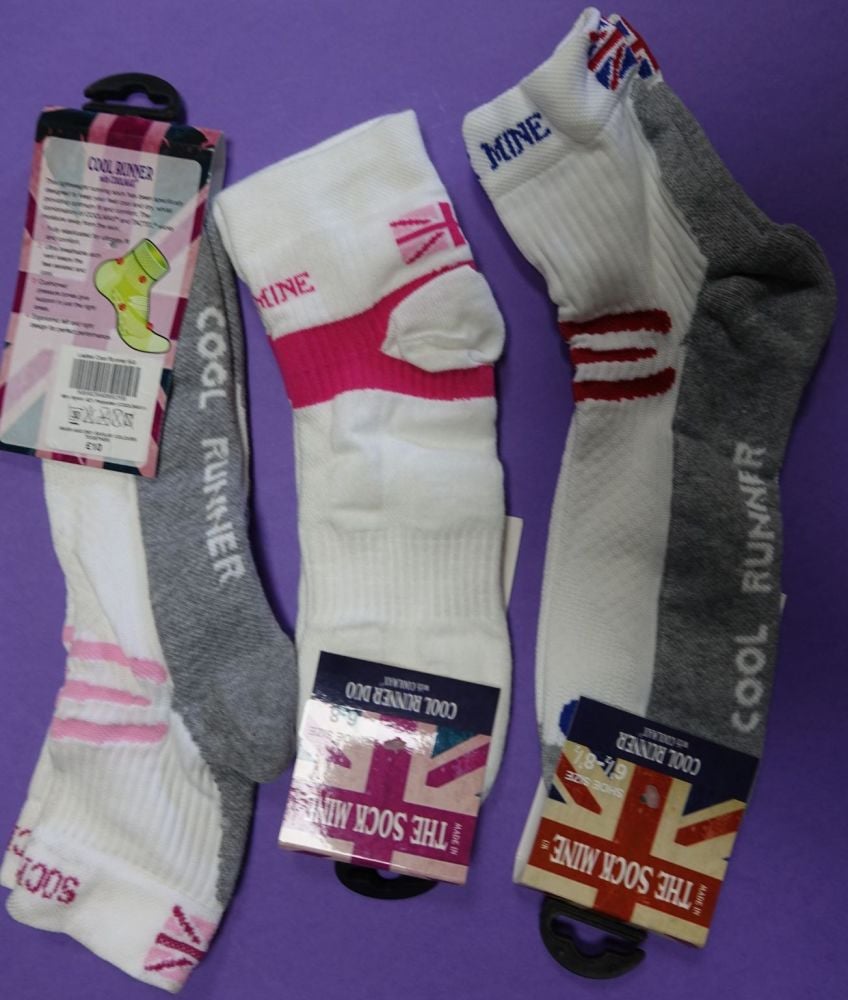 11 pro running socks just 65p