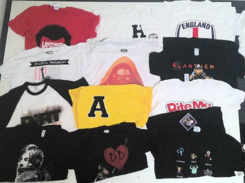 44 Mens T Shirts 60p