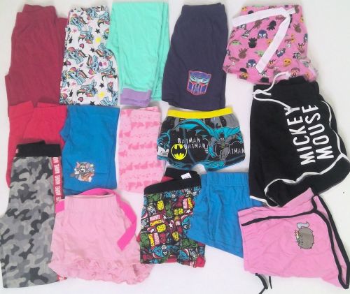 59 Kids Shorts, PJ Bottoms and Leggings