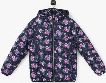 12 Ex Store Padded Blue Floral Jackets.NOW ONLY £4.00 each