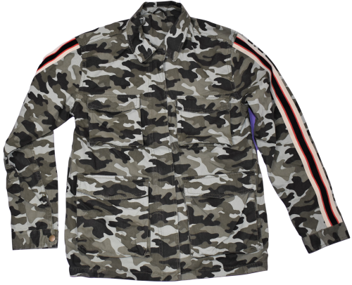 13 Ex Store Green Camouflage Print Jackets