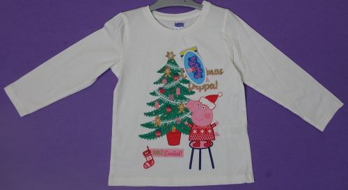 10 Peppa Pig Christmas Long Sleeved Tops