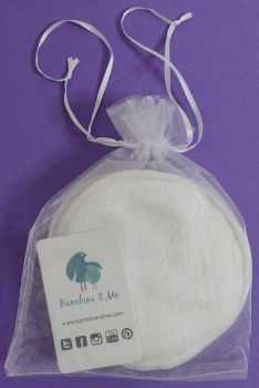 10 Packs of 4 Bamboo Rayon Breastfeeding & Nursing Pads