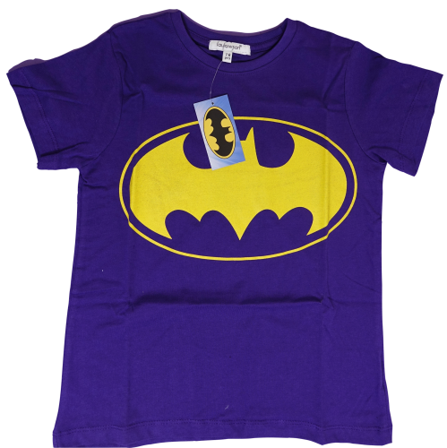 12 Girl's Purple Batman T Shirts £1.75 each