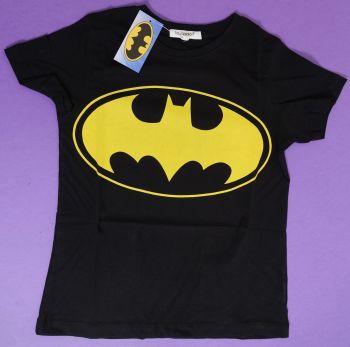 15 Girl's Black Batman T Shirts £1.75 each.NEW PRICE £1.00