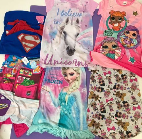 New Product 43 mixed girls nighties just £2.00 each no tags but has labels