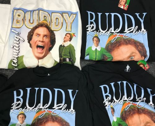 New Product 6 christmas buddy elf t shirts just £2.00 each