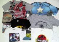 50 men's T- shirts new stock styles just £2.40 each  S, M, L & XL