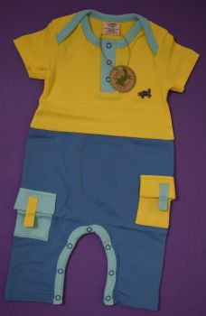 12 Baby Organic Cotton Rompers.GN0012.NOW £2.00.