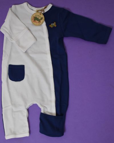 12  organic cotton baby rompers