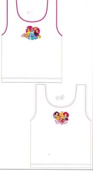 18 Disney Princess 2 Pack Vests £1 a Pack