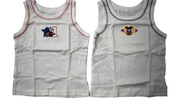 18 boy's 2 pack Thomas the Tank Engine  vests just £1.00 each