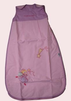 12 girls pink fairy pink/purple sleeping bags grow bags NOW £5.00 each 2.5 TOG Size 1 0-6 Months