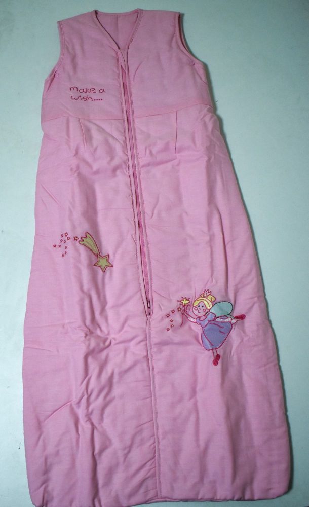  12 make a wish fairy sleeping bags now £5.00 each 2.5 tog 12-36 m STOCK CL