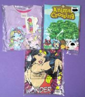 14 Girls  Animal Crossing, Poopsie Slime, Wonder Woman Pyjamas £2.50