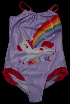 12 Magical Unicorn Swimsuit Age 7-8 Only £2.00 each.