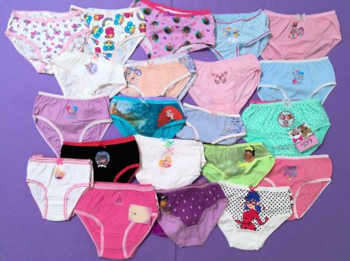 97 Girls Loose Brief Assorted Styles and Sizes 35p