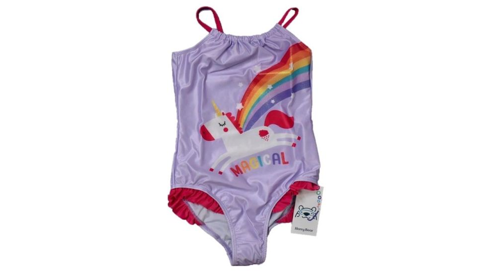 10 Magical Unicorn Swimsuit Age 7-8 Only £1.30 each.LAST FEW.