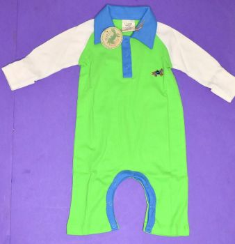 12 Baby Organic Cotton Rompers GN0009
