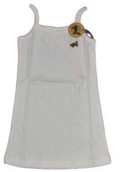 13 Girl's Organic Cotton Spaghetti Strap Peach Tops