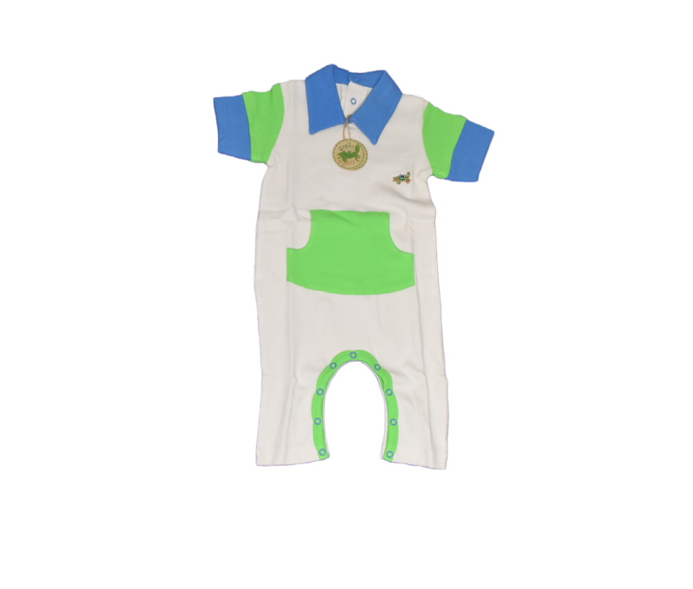 12 Baby Organic Cotton Rompers,  Now Just £1.30!