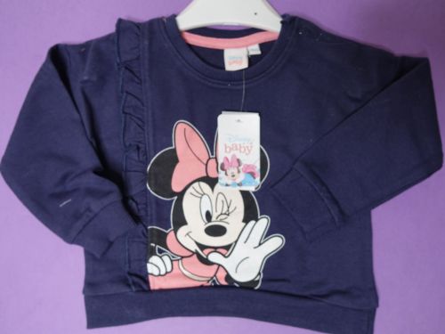 New Product 12 GIRLS X STORE MINNIE MOUSE SWEAT SHIRTS JUST £2.65 EACH