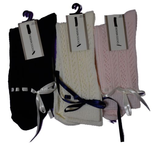 50 Ladies X Store Ankle Socks with Ribbon 50p per pair