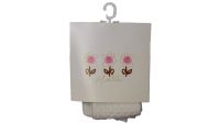 12 Single Pairs Baby Girls Abella ABX1004 CREAM Textured Tights NOW ONLY 65p