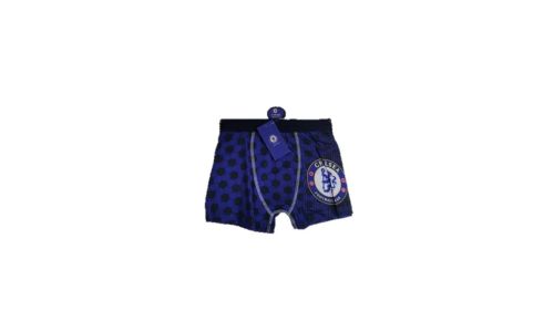 18 Boy's Single Hanger Pack Official Licenced Chelsea FC Boxers/Trunks .TIL