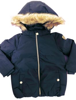DEAL!! 12 BACK TO SCHOOL! BLUE PUFFER JACKETS  MADE FOR SWEDISH MARKET KNOWN FOR GREAT QUALITY!! JUST £6.50 EACH