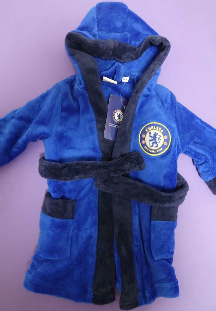 New Product 12 boys slight seconds dressing gowns chelsea football club 2.6
