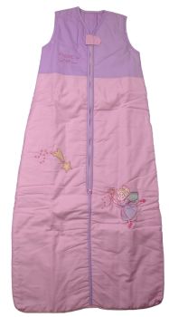 12 make a wish fairy pink/purple sleeping bags now £2,50 each 2.5 tog 12-36 m STOCK CLEARANCE