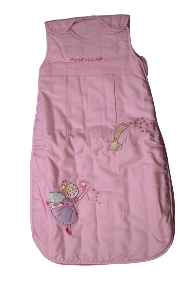 12 girls pink fairy sleeping bags grow bags NOW £5.00 each 2.5 TOG Size 1 0