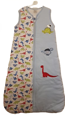 12 Baby Cotton Bebe Bonito Sleeping Bags 2.5 TOG Dinosaurs