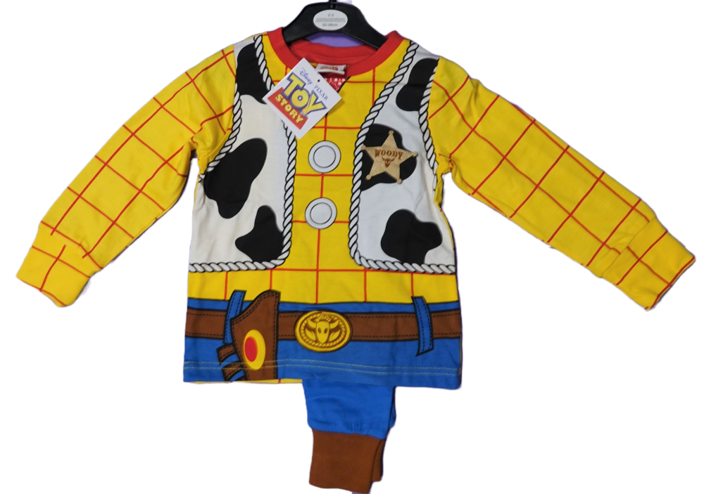 9 Boy's Toy Story Woody Long Pyjamas