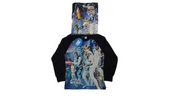 5 Star Wars Long Sleeve Flat Pack Tops 7 up 11 years RRP £9.99 our price £2.00