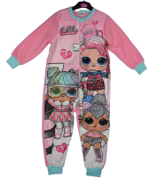 12 L.O.L Surprise Fleece Onesies 6-7 and 7-8 years only (flat pack)