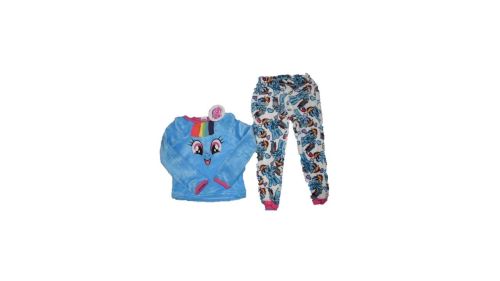 12 My Little Pony Girl's Long Fleece Pyjamas