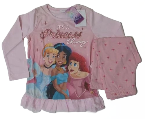 9 Girls Disney It's A Princess Thing Pyjamas - Flat Pack