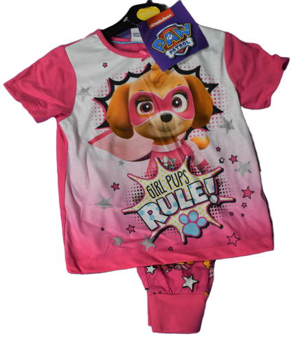 10 Girl's Paw Patrol Long Pyjamas