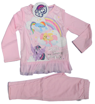 10 My Little Pony Girls Long Pyjamas