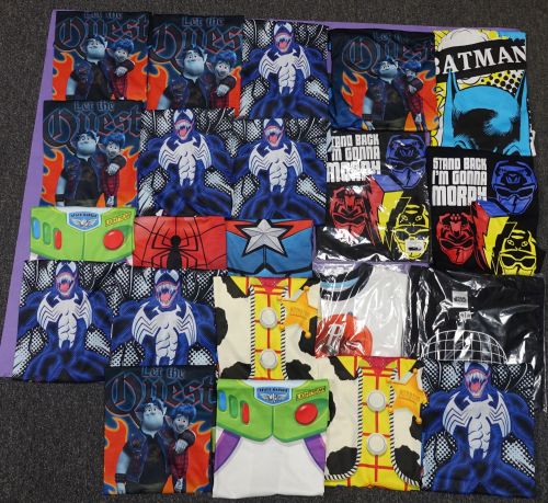 22 boys assorted character t-shirts