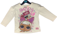 8 L.O.L Surprise Long Sleeves White Tops