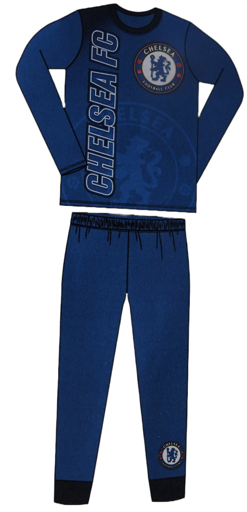 18 Boy's Long Chelsea FC Pyjamas