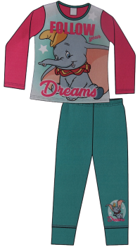 18 Girl's Dumbo Long Pyjamas